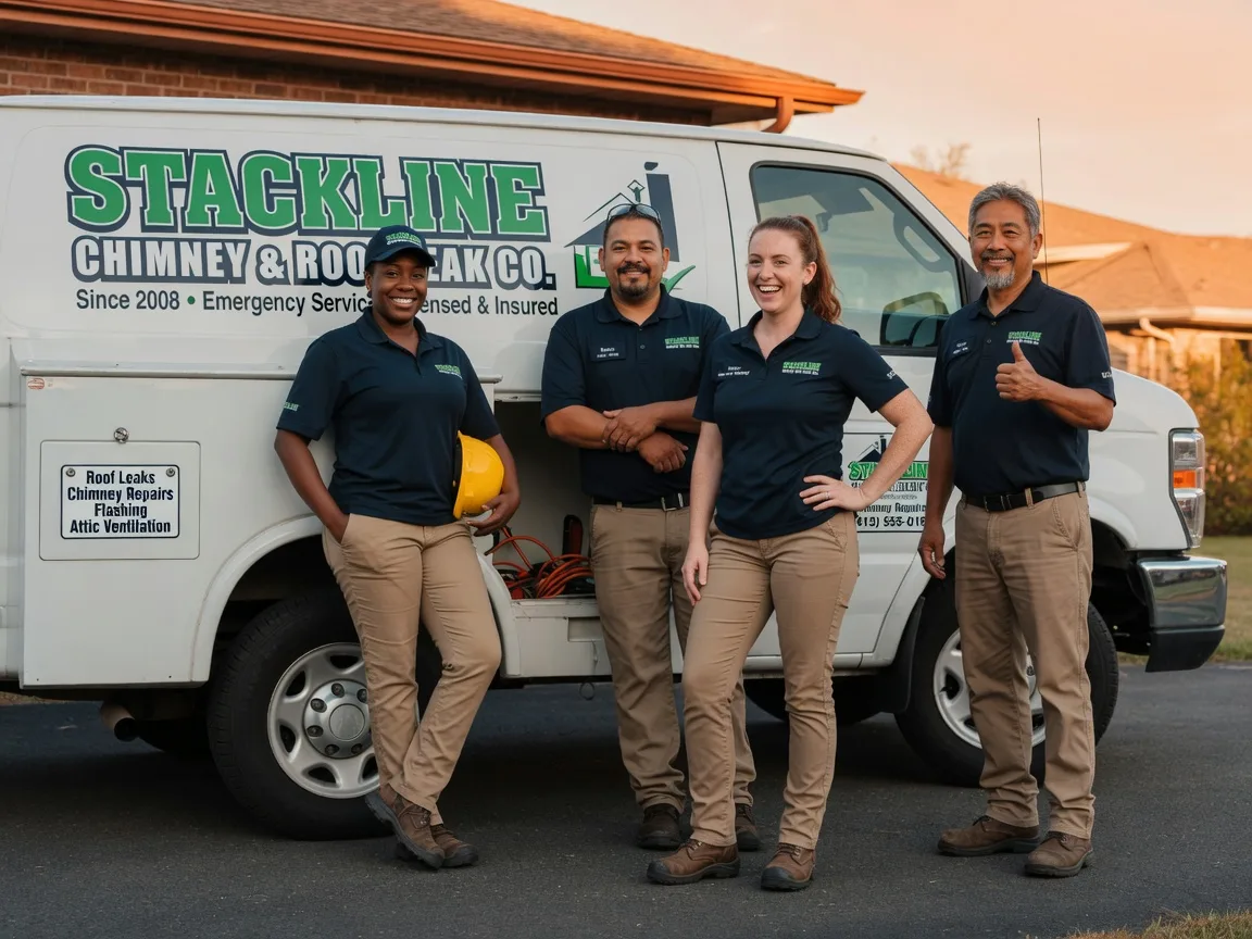 Chimney flashing repair company in Ford, KS